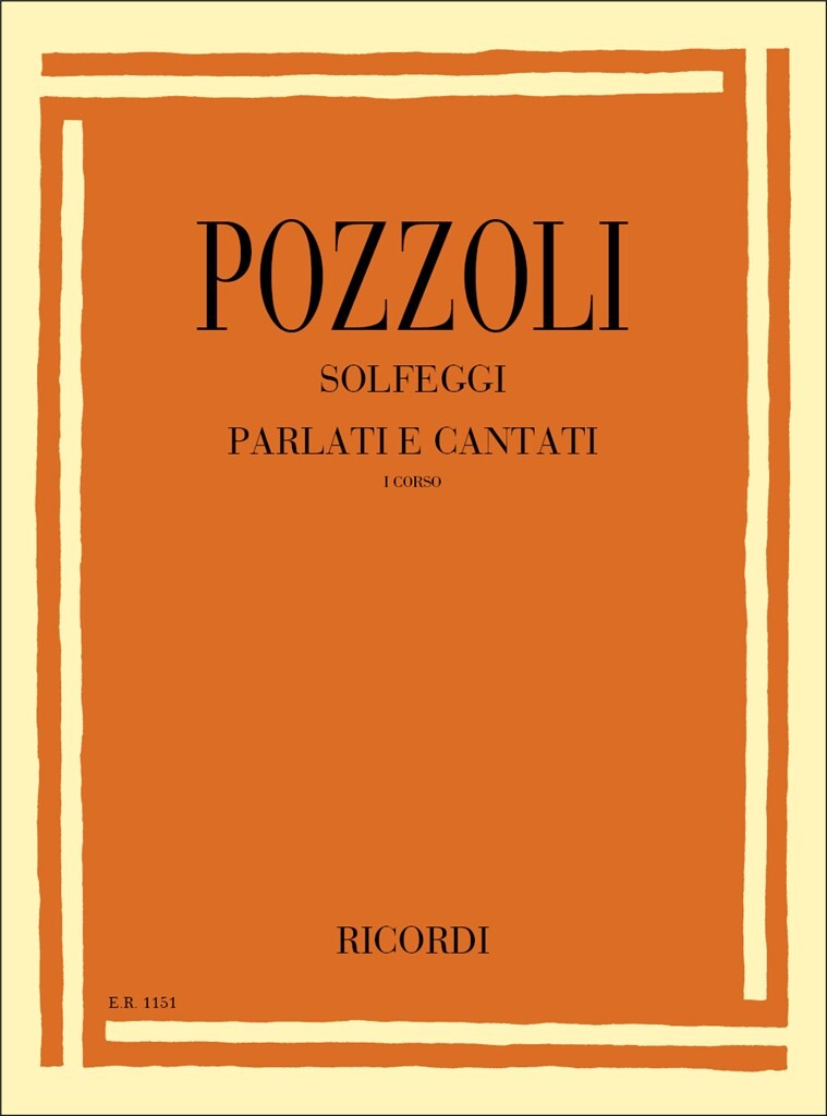 Solfeggi parlati e cantati - Ettore Pozzoli