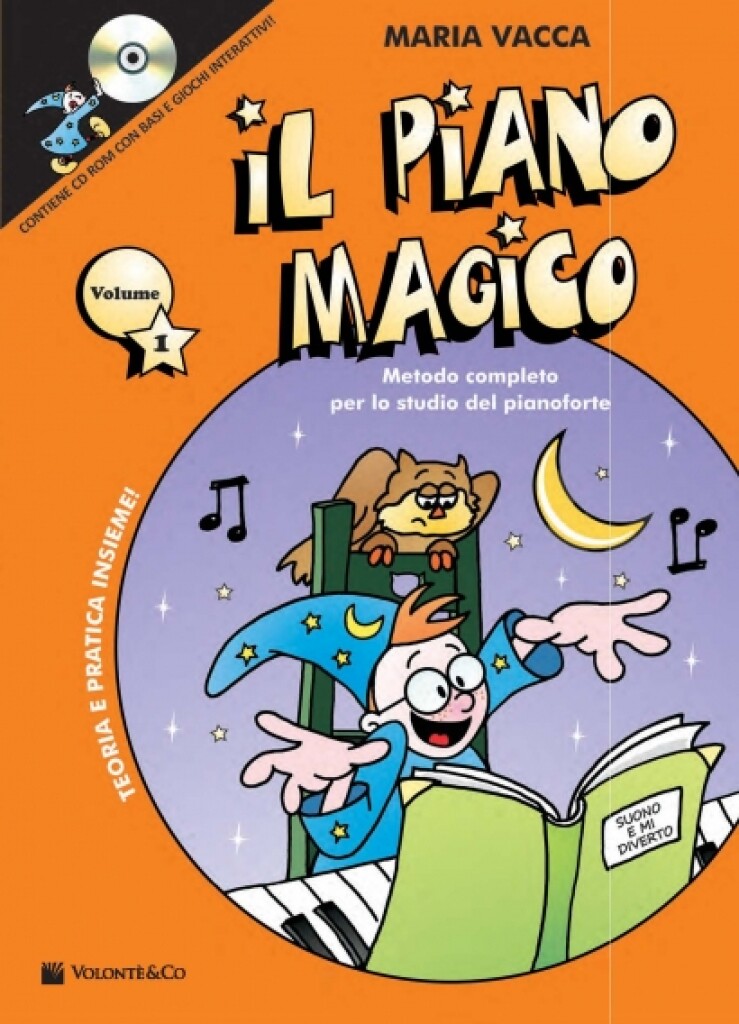 Il Piano Magico Vol.1 Metodo completo + CD PIANO - Maria Vacca