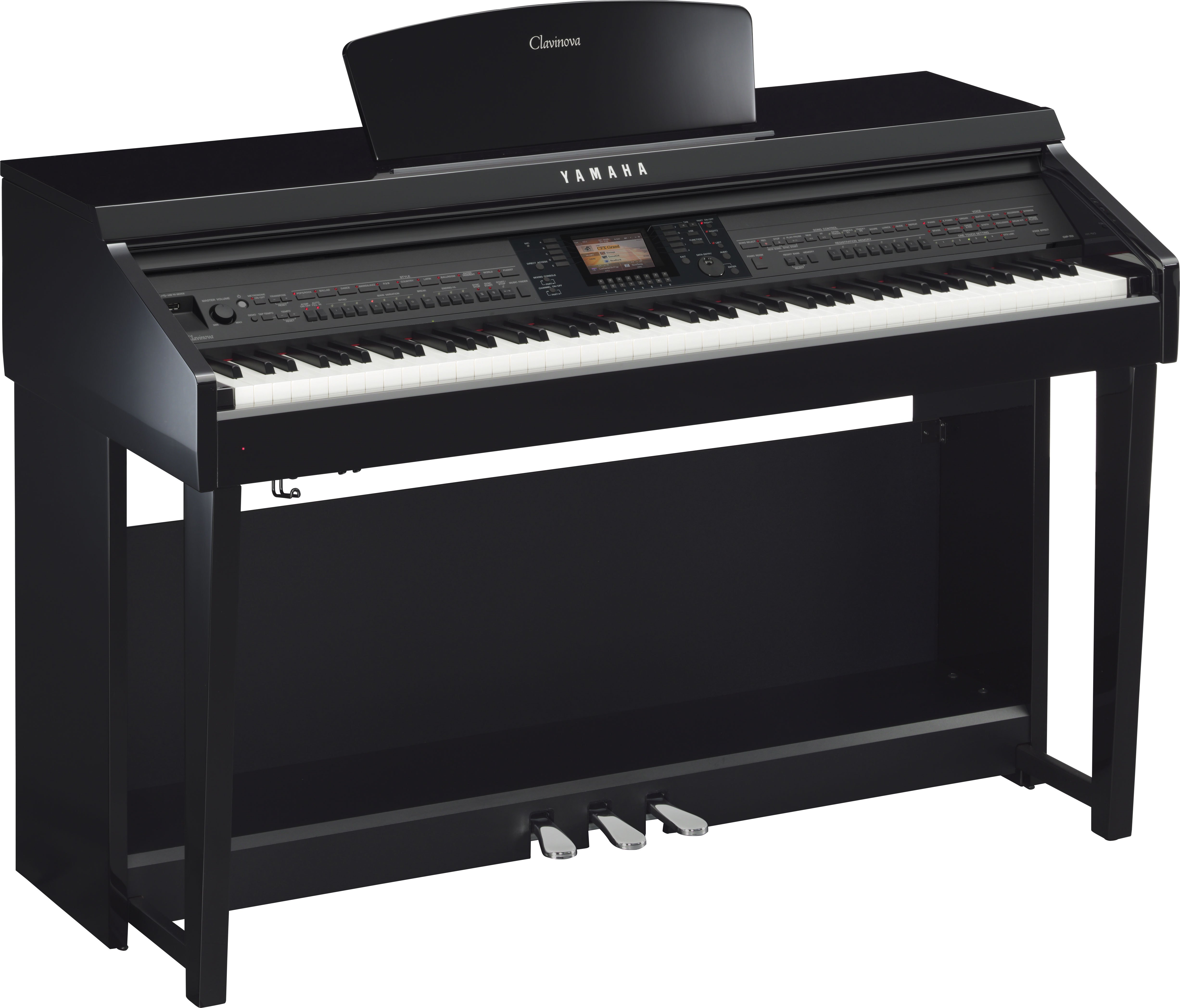 Yamaha CVP-701PE Polished Ebony