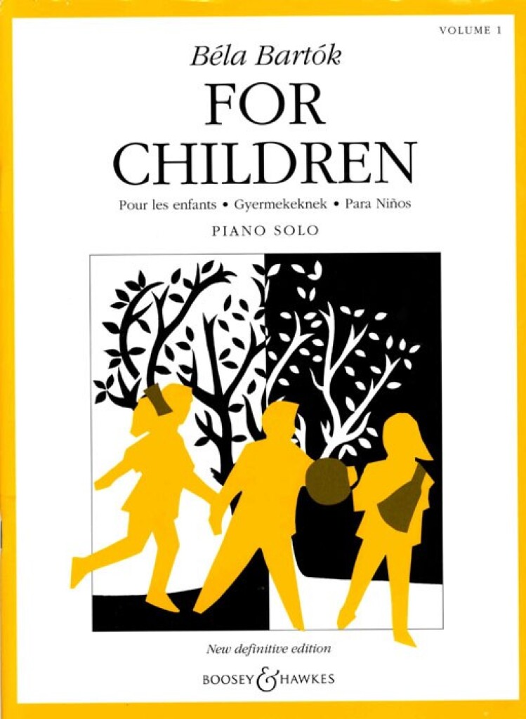 FOR CHILDREN VOL.1 New definitive edition PF - Bela Bartok